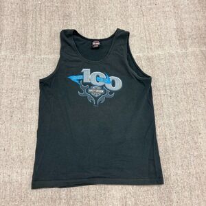 Vintage Harley Davidson Tank top Mens Medium Black 2000s Barrie Ontario